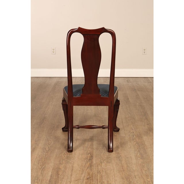 Stickley Colonial Williamsburg Set of Six Mahogany Dining Chairs For Sale - Image 14 of 18