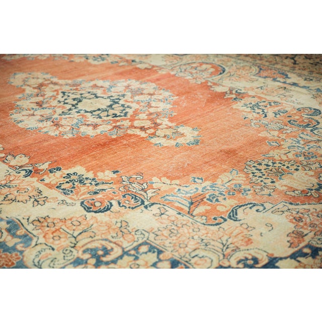 Old New House Vintage Distressed Arak Carpet - 10'11" x 13'6" For Sale - Image 4 of 12