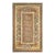 1750s Camel Classic Floral European Georgian English Axminster Carpet Wool Rug For Sale