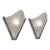 1930s French Art Deco Wall Sconces by Sevb France - A Pair For Sale