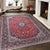 2020s Red Color Hand Knotted Persian Kashan Rug For Sale - Image 5 of 5