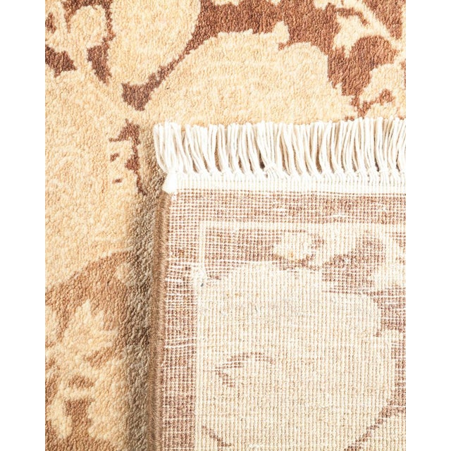 2010s Mogul Collection Hand-Knotted Runner - Brown 2' 7" x 12' 10" For Sale - Image 5 of 9