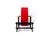 The "Red and Blue Chair" by Dutch cabinetmaker, designer, and architect Gerrit Rietveld (1888-1964) is one of the most...