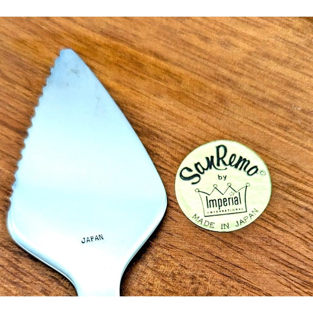 1960s Imperial International "San Remo" Hostess Cheese Tray For Sale - Image 11 of 12