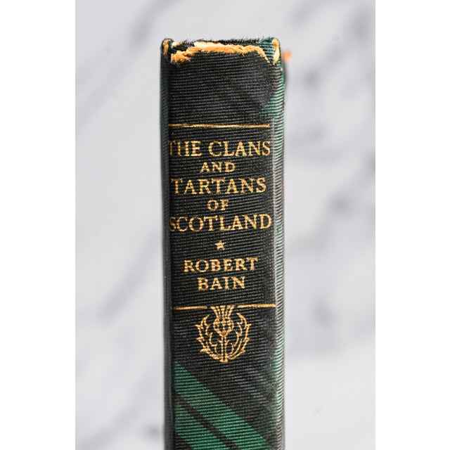 Illustration The Clans and Tartans of Scotland by Robert Bain Vintage Book 1956 Edition Highland Heritage Reference For Sale - Image 3 of 16