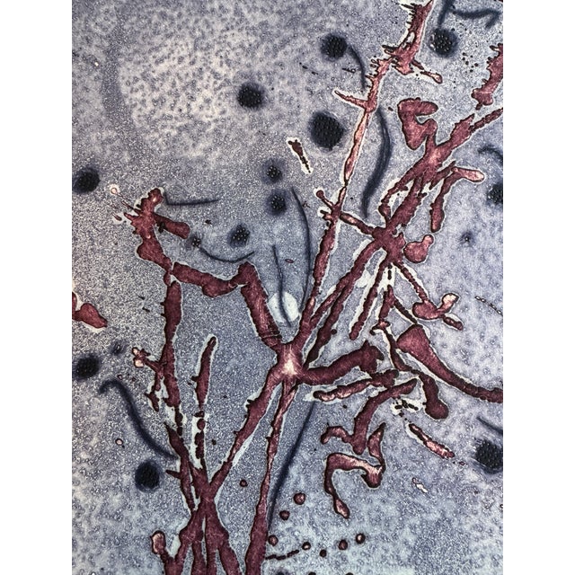 1960s Yannick Ballif Etching and Aquatint on Paper "Au Clair De La Lune" For Sale - Image 4 of 11