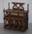 French Walnut and Rattan Bookcase For Sale - Image 3 of 18