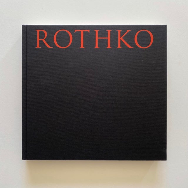 This Mark Rothko rare 2007 first edition Abstract Expressionist lithograph print large hardcover exhibition art book is an...