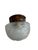 Vintage Pressed Glass Ceiling Light With Flowers and Vines Ceiling Light Fixture For Sale - Image 4 of 4