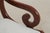 Henkel Harris Vintage Cherry Scroll Arm Open Armchair For Sale - Image 9 of 15