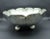 Silver Vintage Asian Silver Lotus Blossom Peened Decorative Centerpiece Serving Bowl For Sale - Image 8 of 8