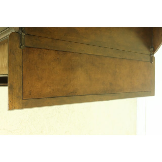 Baker Walnut French Style Secretary Desk For Sale - Image 12 of 13