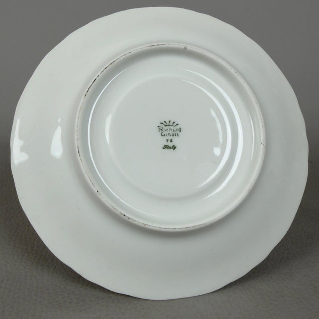 Ceramic White Porcelain Tea Set for Ten People by Richard Ginori, 1940s, Set of 23 For Sale - Image 7 of 11