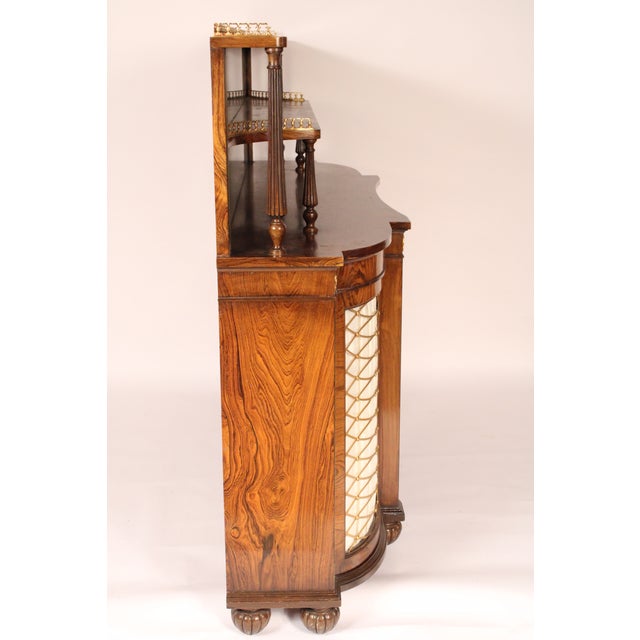 Mid 20th Century English Regency Style Rosewood Sideboard For Sale - Image 4 of 13