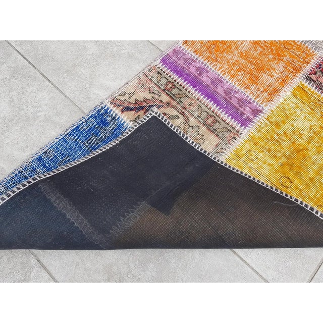 Oushak Vintage Bohemian Runner For Sale - Image 10 of 10