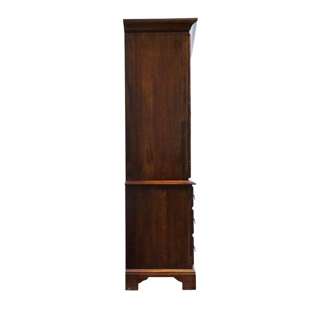Brown Cresent Furniture Solid Cherry Traditional Style 41" Clothing Storage Armoire 7220 For Sale - Image 8 of 13