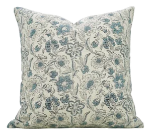 Fabdivine Linen Blend Throw Pillow Cover, Jarui-12x20 Inch