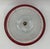 Red Ceiling Lamps in Glass and Metal, Italy, 1960s, Set of 2 For Sale - Image 3 of 6