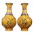 Monumental Chinese Imperial Style Cloisonné Vase With Gilt Openwork Dragon Panels - 13.5 LBS For Sale