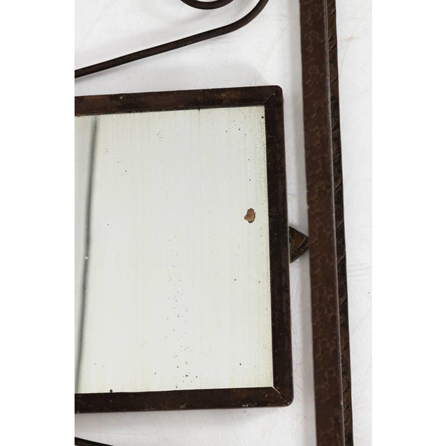 French Wrought Iron Wall Shelf For Sale - Image 4 of 8
