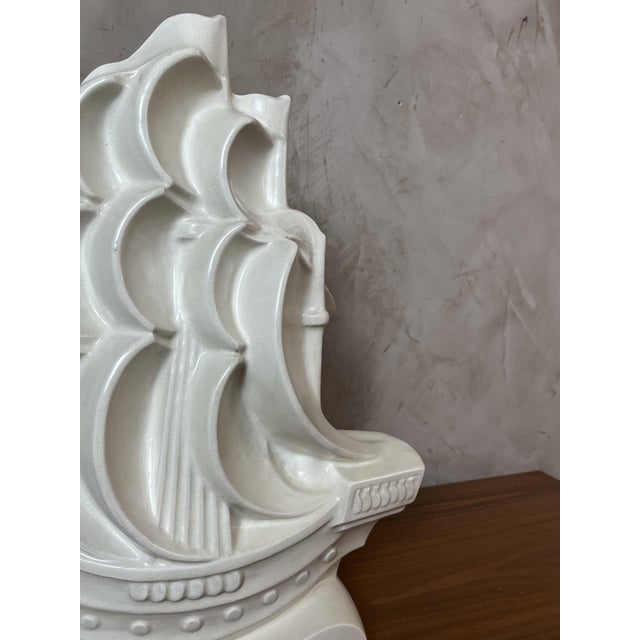 Vintage Ceramic Boat, 1920s For Sale - Image 9 of 15