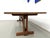 Large Refectory Table in Pine and Beech with X-Shaped Base, 1970s For Sale - Image 15 of 18
