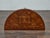 Tramp Art Demi-Lune Console Table with Geometric Marquetry, circa 1900 For Sale - Image 10 of 12