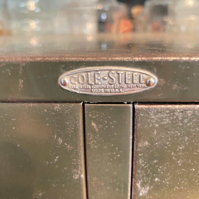 1950's Cole Steel Two Drawer Card File For Sale - Image 11 of 12