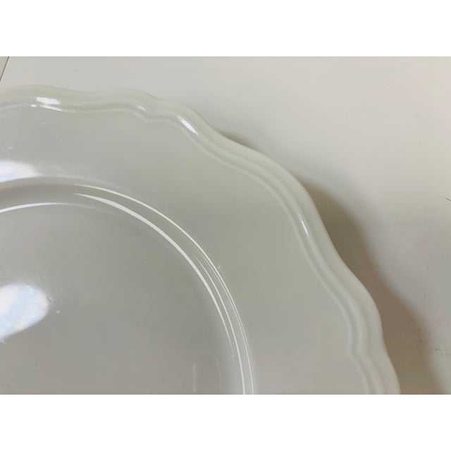 Raynaud Limoges 'Argent' Dinnerware: 2 Dinner Plates, 2 Salad Plates and 2 Soup Bowls - 6 Pieces For Sale In Raleigh - Image 6 of 12