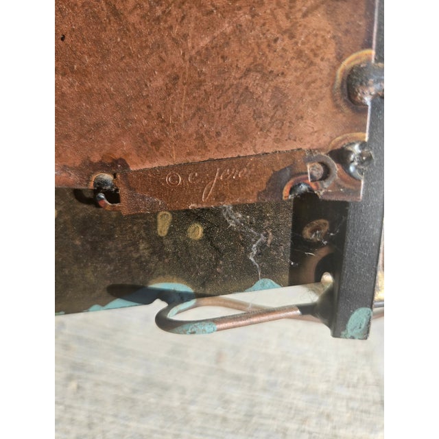 Curtis Jere 1970s Brutalist Metal Mill Farmhouse Water Wheel Wall Art Sculpture For Sale - Image 10 of 14