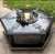 Hexagonal Brazier Coffee Table With Metal Inlay & Tools For Sale - Image 4 of 10