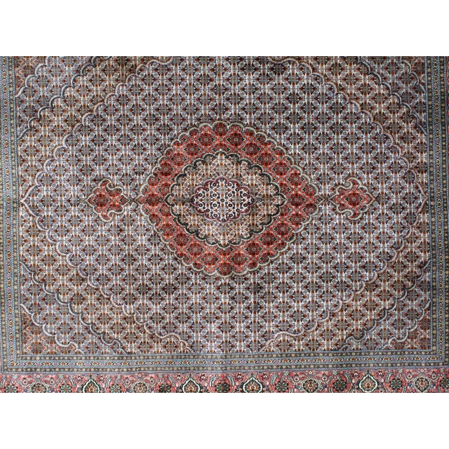 1970s 1970s Persian Tabriz Rug - 6′6″ × 8′2″ For Sale - Image 5 of 8