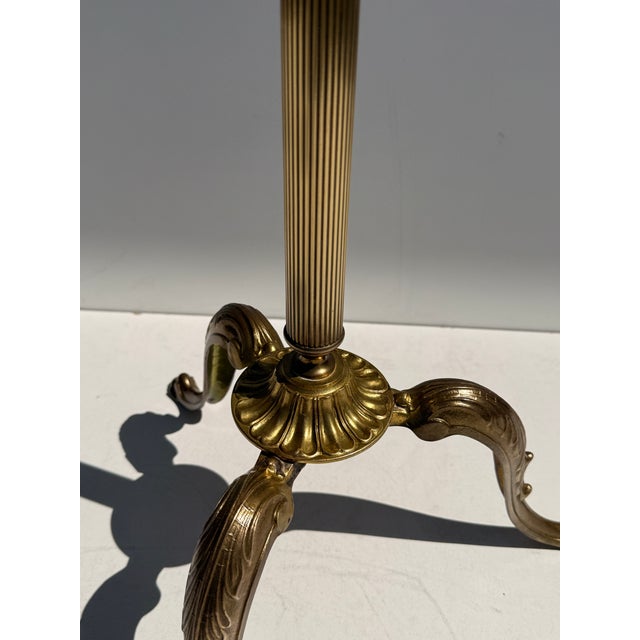 1970s Italian Brass and Wood Valet Stand For Sale - Image 11 of 11