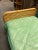 1940s Pair of Mid-Century Restored 1948 Stacked Rattan Bed Twin - Bed Frames Only For Sale - Image 5 of 6