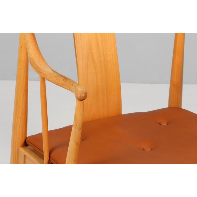Fritz Hansen Vintage Chinese Chair by Hans J. Wegner for Fritz Hansen For Sale - Image 4 of 8