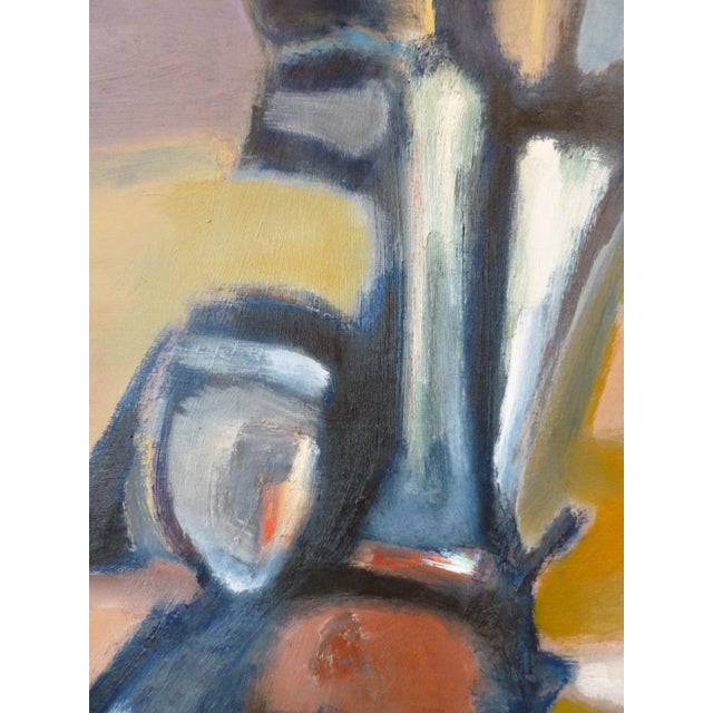 2010s "Pose" Contemporary Abstract Oil and Acrylic Painting by Scott Spencer For Sale - Image 5 of 5