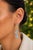 Modern Drop Earrings With Natural Sky Blue Topaz, Silver, Gold, Pair For Sale - Image 3 of 7