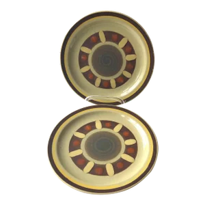 Midcentury Vera Cruz International Stoneware Salad Plates S/2