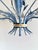 Vintage Floral Painted Steel Five-Light Chandelier from Lamparas Schuller, Spain, 1990s For Sale - Image 16 of 18