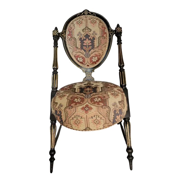 Antique Hunzinger Occasional Chair | Chairish