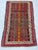 Brown Pure Wool Striped Caucasian Antique Rug Mat 1.9 x 2.9 For Sale - Image 8 of 8