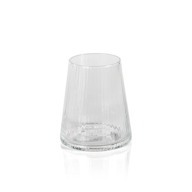 A chic textured glass set made from soda-lime glass for durability and clarity. No matter what you serve, this elegant...