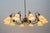 Italian Brass & Glass Sputnik Chandelier with 10 Lights, 1950s For Sale - Image 6 of 15