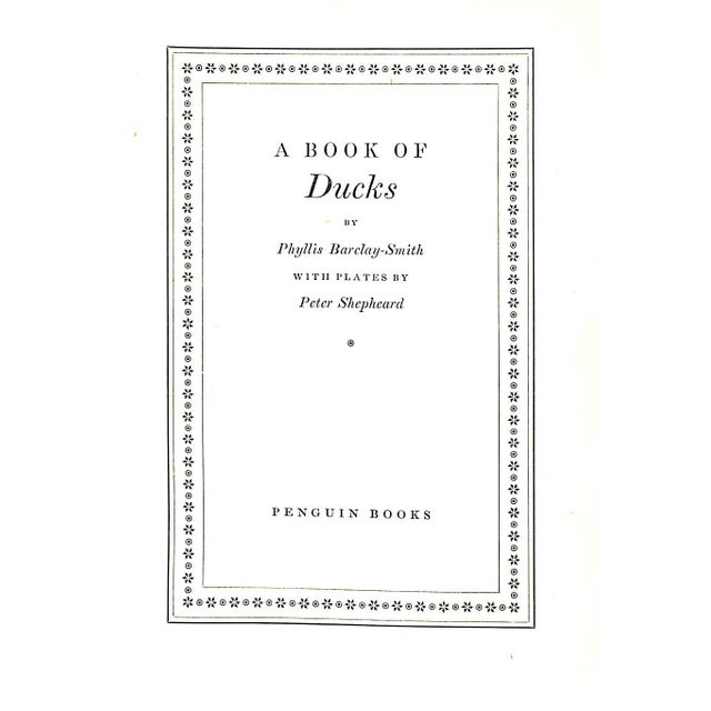 Traditional "A Book of Ducks" 1951 Barclay-Smith, Phyllis For Sale - Image 3 of 10