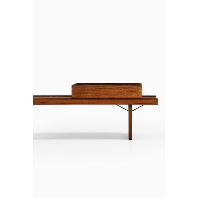 Bench or Side Table with Planter Box attributed to Torbjørn Afdal, 1960s For Sale - Image 3 of 5