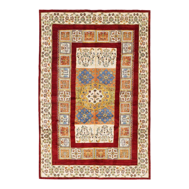 Pasargad Fine Hand Knotted Persian Gabbeh For Sale