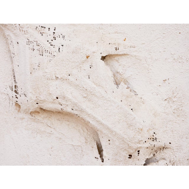 Abstract Juan Sanchez-Juarez Modern Abstract Monochromatic White Assemblage Construction Sculpture on Canvas, Late 20th Century For Sale - Image 3 of 12