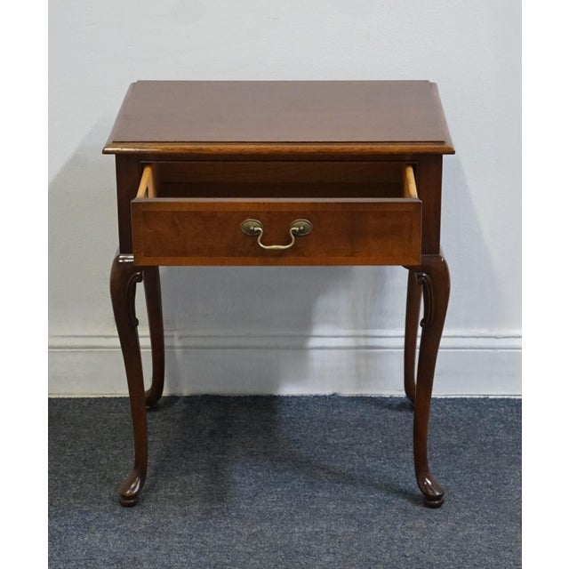 Hickory Chair Co. American Masterpiece Collection Solid Mahogany Traditional Style 22" Accent End Table / Nightstand For Sale - Image 12 of 12
