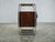 Bauhaus Tubular Chrome and Oak Nightstand, Former Czechoslovakia, 1940s For Sale - Image 11 of 14