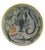 Pair of 19th Century French Majolica Palissy Platters. Turtle,eel,shells,fish,lobster,reeds. 9 inches diameter.